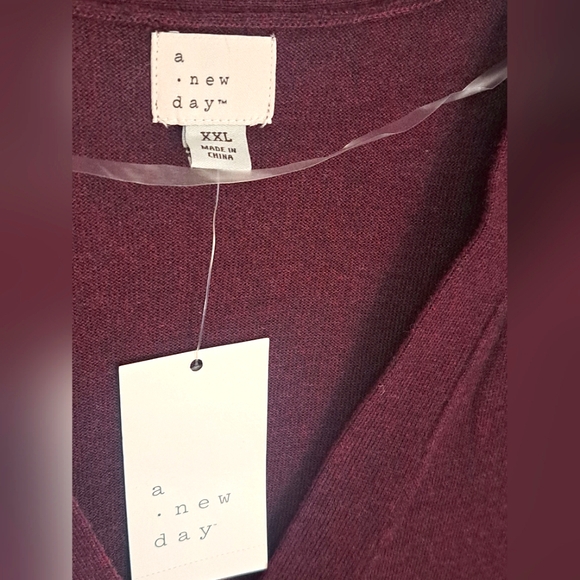 Women's Button-Front Cardigan - A New Day NWT - Picture 2 of 4